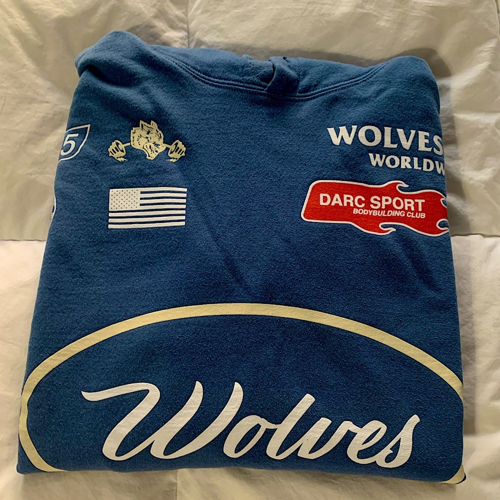 DARC SPORT blue hoodie (mens medium)